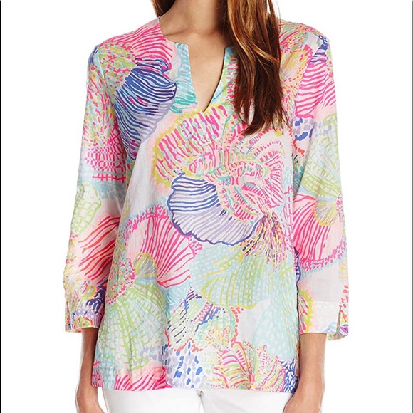 Lilly Pulitzer Amelia Island Tunic NWOT - Picture 1 of 8